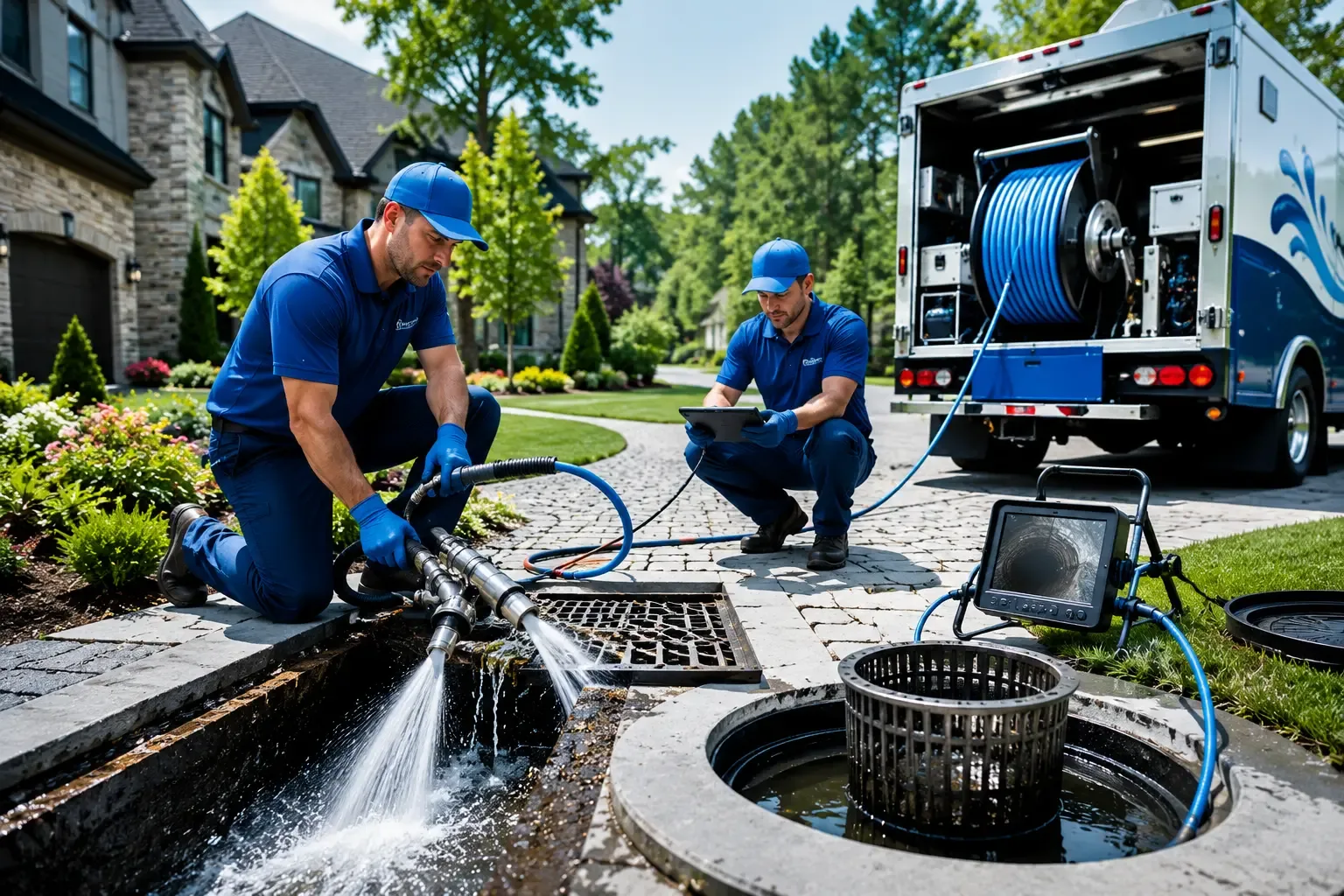 Local outdoor drain cleaning professionals in Charleston, ME